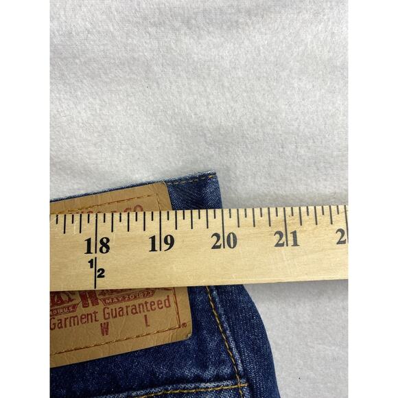 VTG 2002 Levi's 550 5-Pocket Denim Jean Skirt Size 18W Blue - Picture 6 of 7